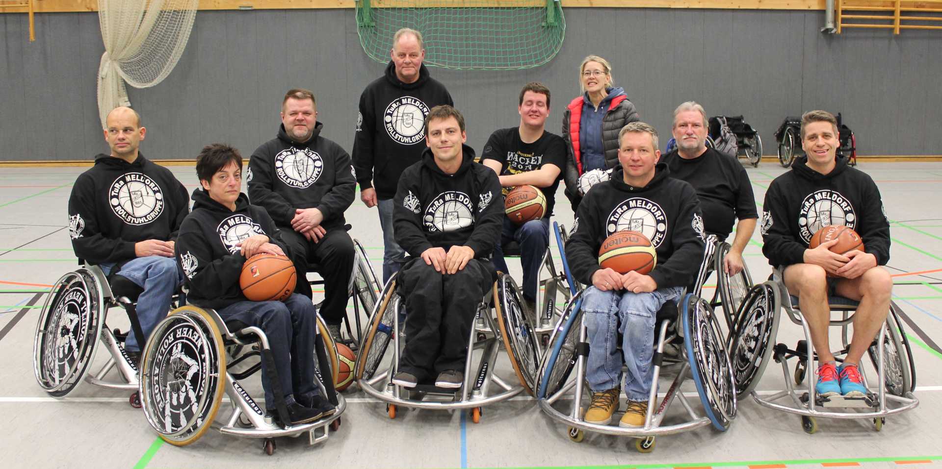 Rollstuhlbasketballer